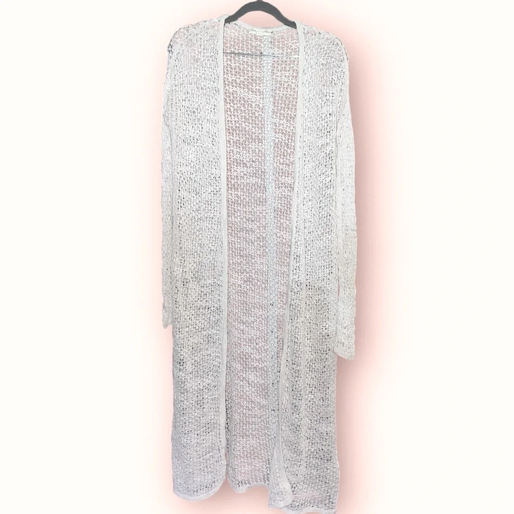 Urban Outfitters Staring At The Stars Long Sleeve Loose loosely Knit Long Duster